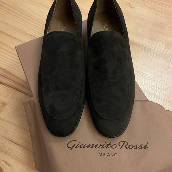 Brand new Gianvito Rossi suede loafers - Picture 7 of 8
